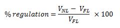 Voltage regulation